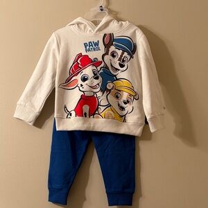 Paw Patrol Boys Hoodie & Joggers Size 2T